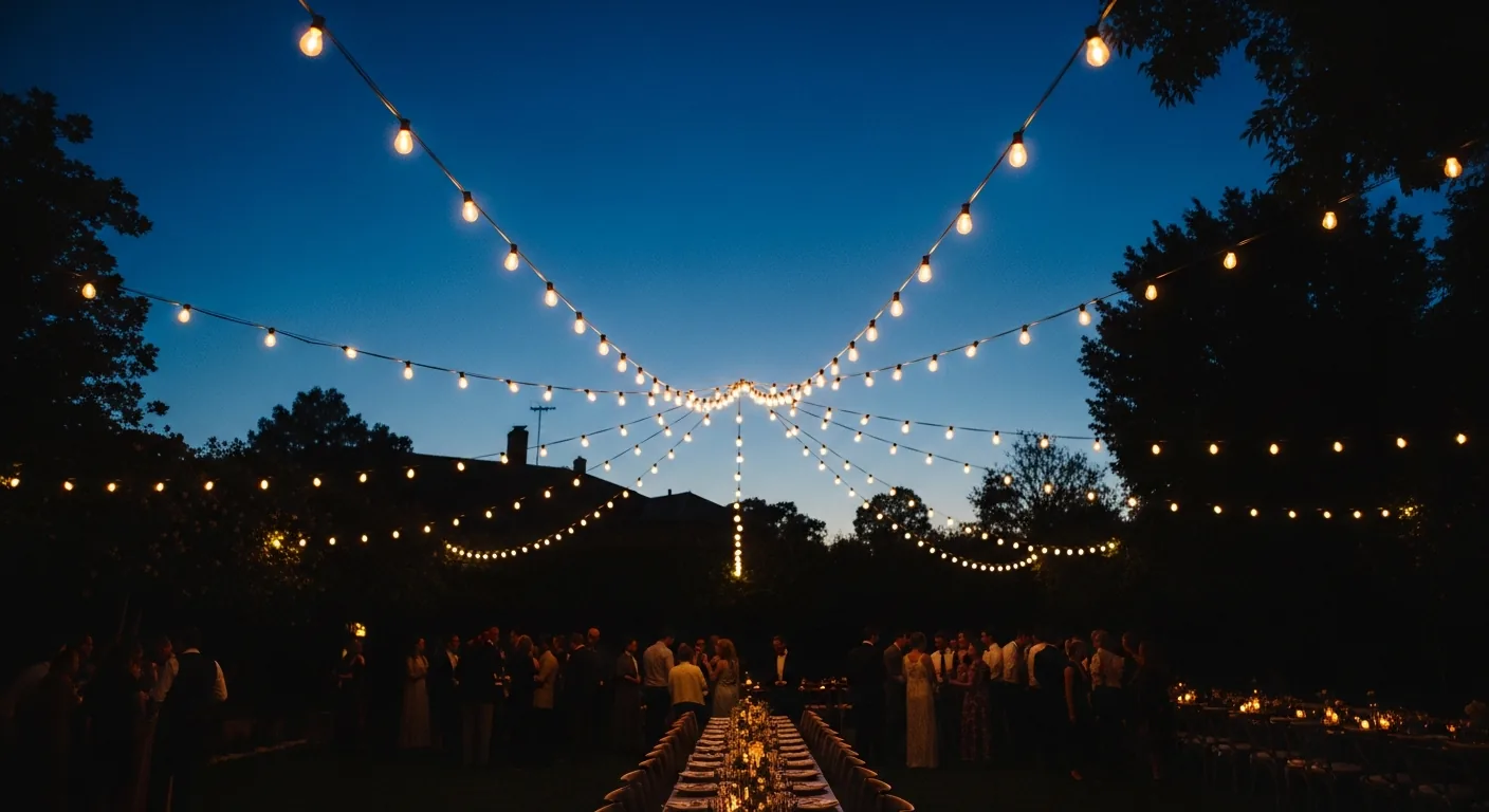 Fairy Lights vs Festoon Lights: Which Suits Your Venue