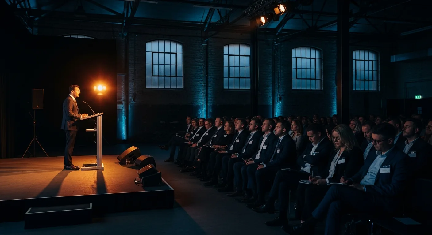 How to Pick a PA Speaker for a Corporate Speech or Conference