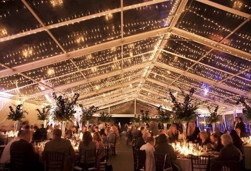 Fairy lights and festoon setup 7