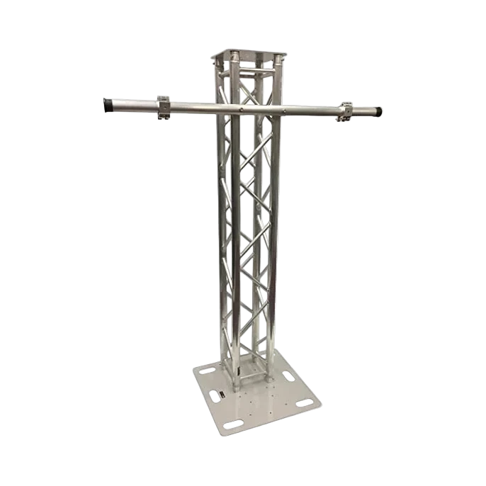 Truss Upright and Base Plate for HDTV's with Lycra Dress kit (TV hired separately)