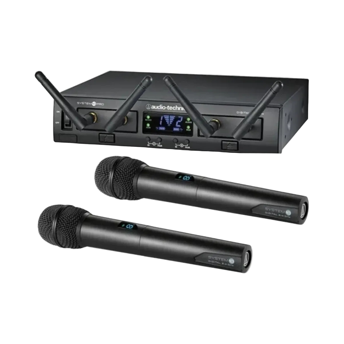 Audio Technica System Pro 10 Dual Handheld Mic Kit