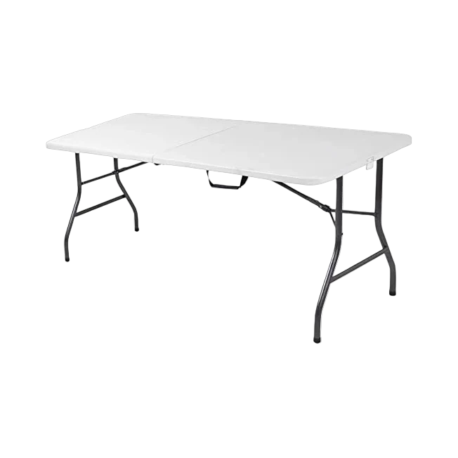 Lifetime 6ft Bi-Fold Blow Mould Trestle Table