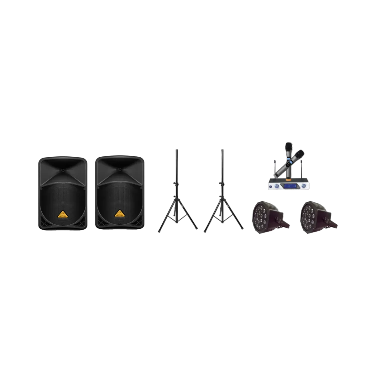 House Party Bluetooth Speaker and Wireless Microphone Package