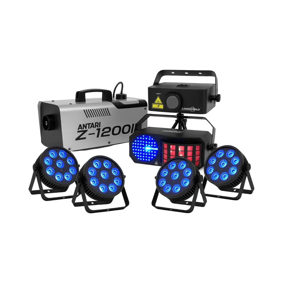 Party Bars, Lasers & Battery Rigs