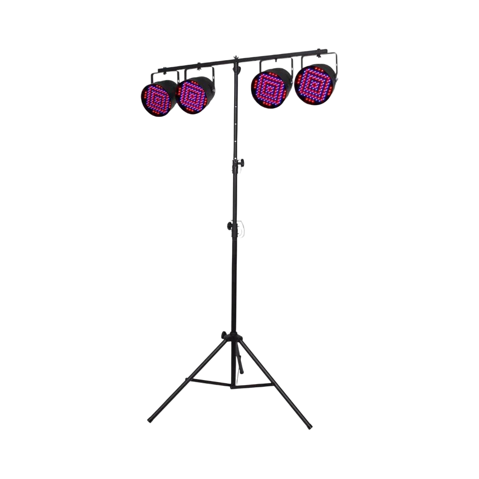 Pro LED Par Cans on Lighting Tree
