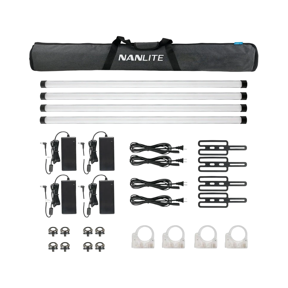 Nanlite PavoTube II 30X 4ft RGBWW LED tube 4 Kit