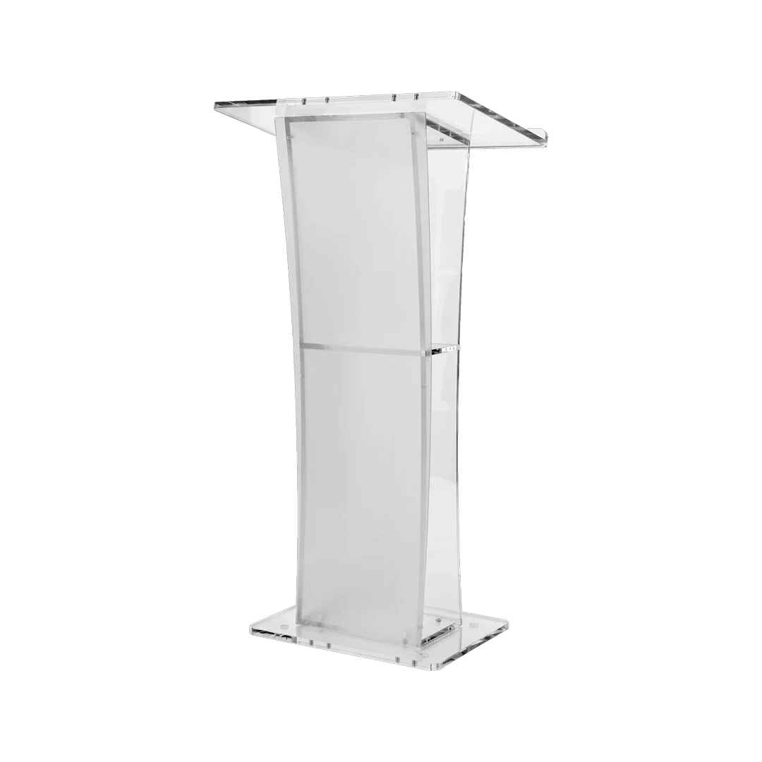 Perspex Lectern/Acrylic Podium - Modern Design for Lectures