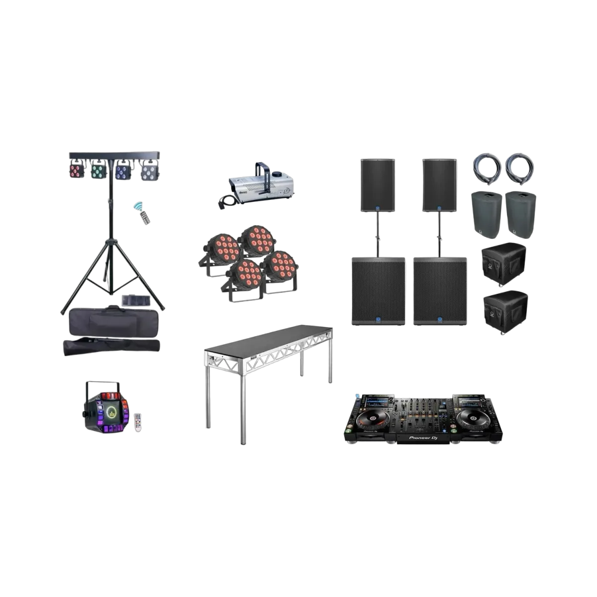 PIONEER CDJ NEXUS 2 RIG PREMIUM PARTY PACKAGE
