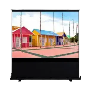 Portable Pull Up Projector Screen 100"