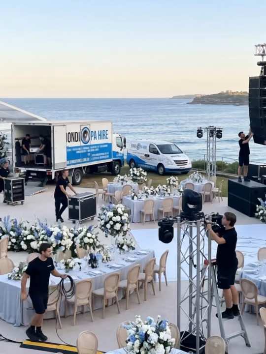 Bondi PA Hire Sydney audio visual equipment